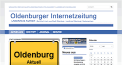 Desktop Screenshot of landkreis-kurier.de