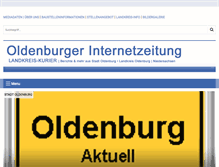 Tablet Screenshot of landkreis-kurier.de